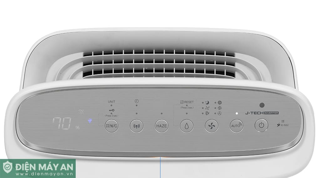 Máy lọc không khí và tạo ẩm Sharp KI-N50V-W 51W